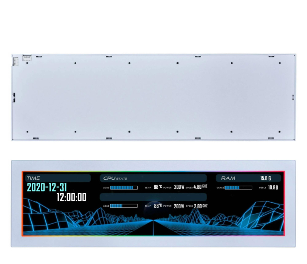 Lian Li 8.8 Universal Screen White - 1505222 - zdjęcie 2